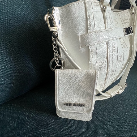 Steve Madden Merit Logo Satchel - Picture 5 of 11